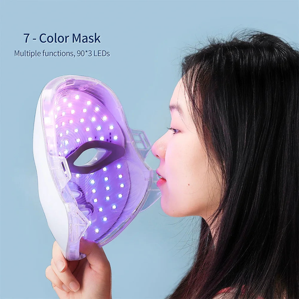 7 Colors Facial  care LED Mask